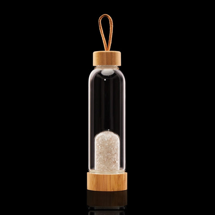 Bouteille d'eau à infusion de cristal - Eau de gemme - Karma et Moi