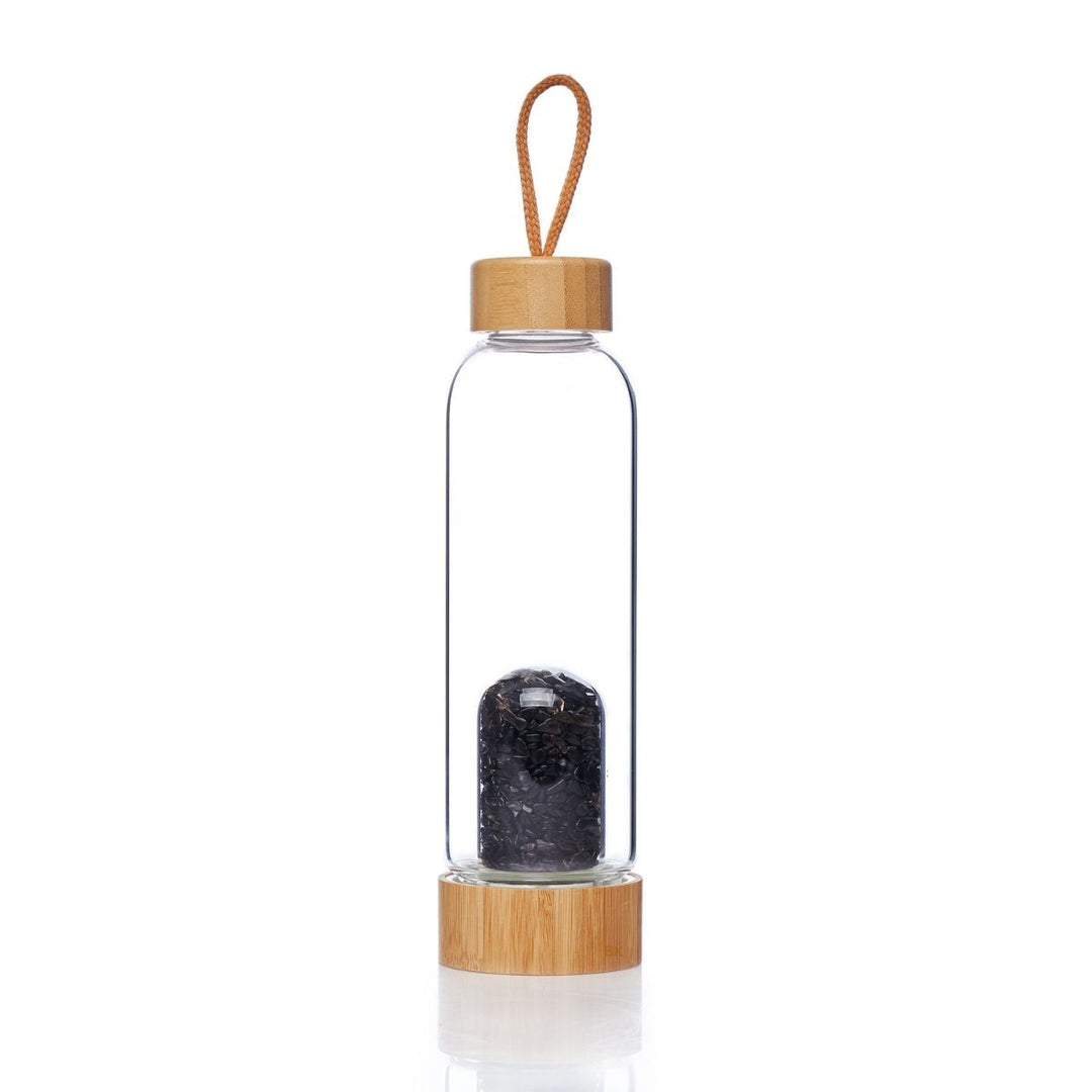 Bouteille d'eau à infusion de cristal - Eau de gemme - Karma et Moi