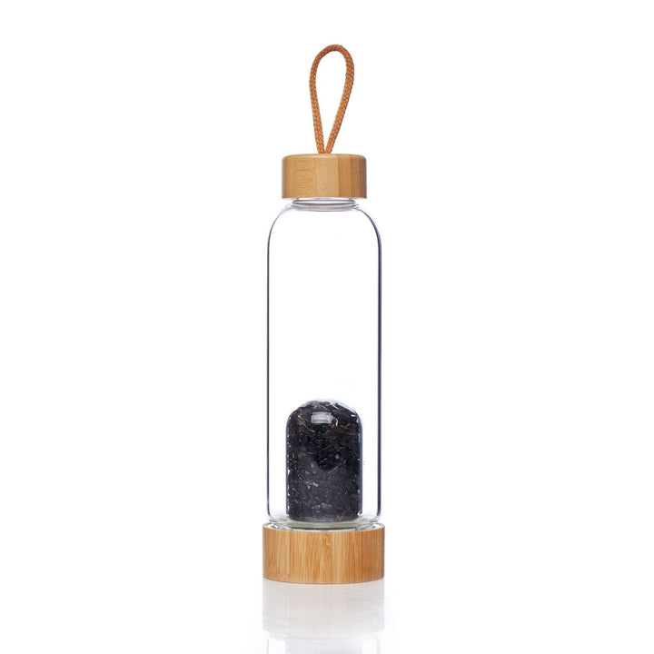 Bouteille d'eau à infusion de cristal - Eau de gemme - Karma et Moi