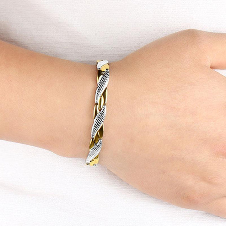 Bracelet magnétique en forme d'écailles de dragon - Karma et Moi