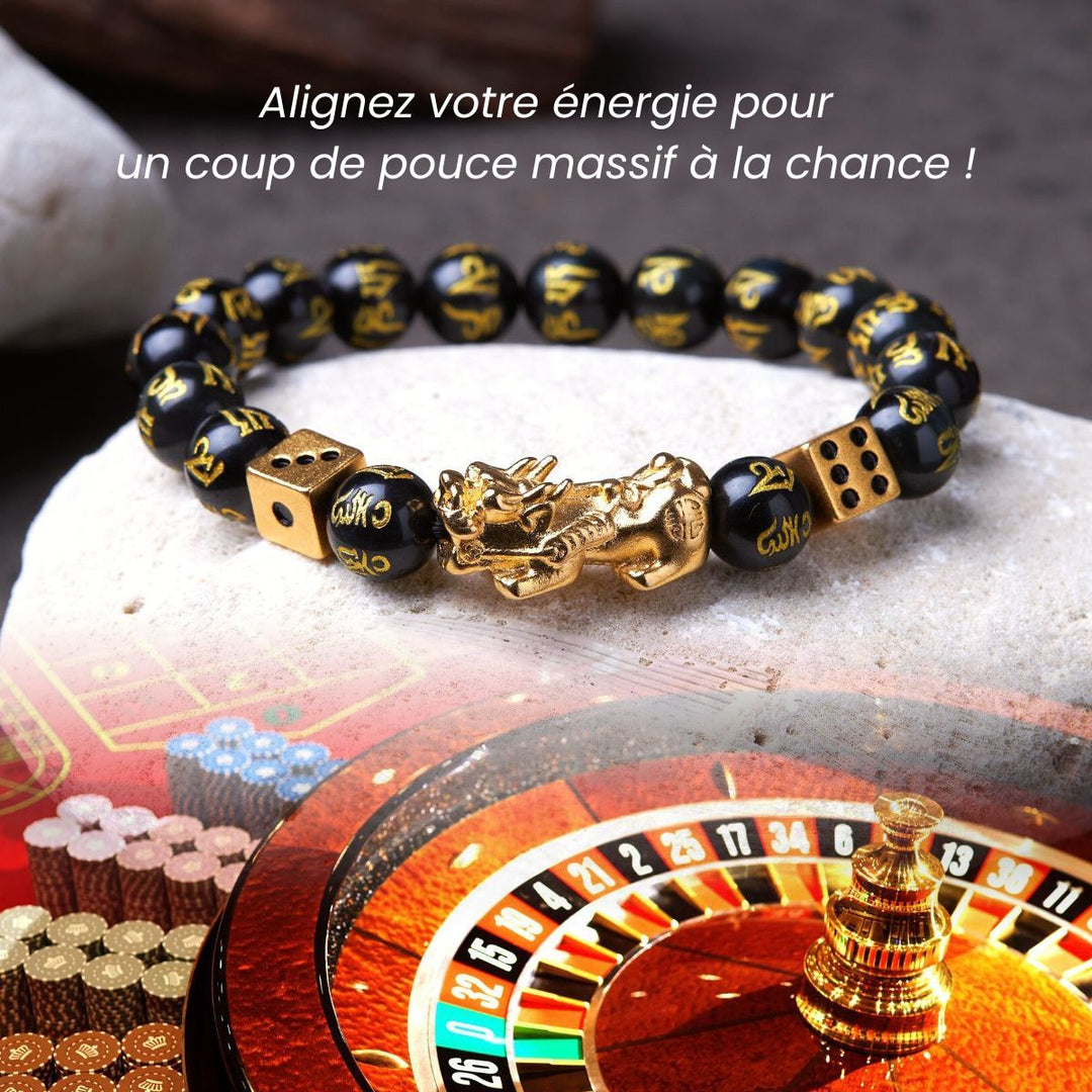 Bracelet Pixiu pour les jeux d'argent et contre les dettes - Succès optimisé - Karma et Moi