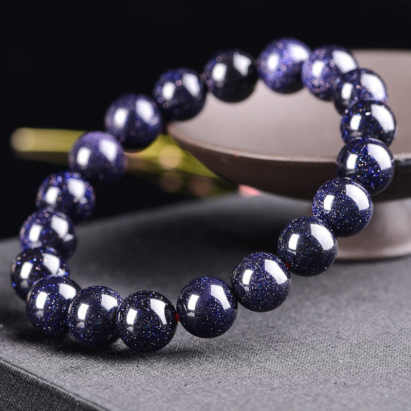 Bracelet en grès bleu - Karma et Moi