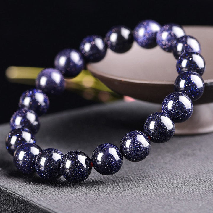 Bracelet en grès bleu - Karma et Moi