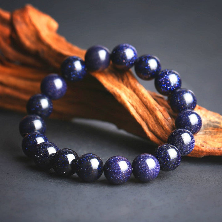 Bracelet en grès bleu - Karma et Moi