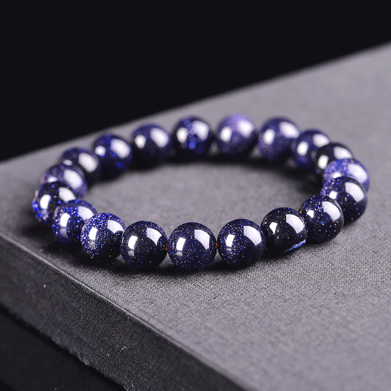 Bracelet en grès bleu - Karma et Moi