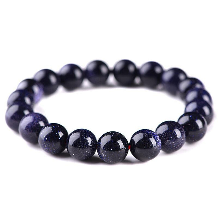 Bracelet en grès bleu - Karma et Moi