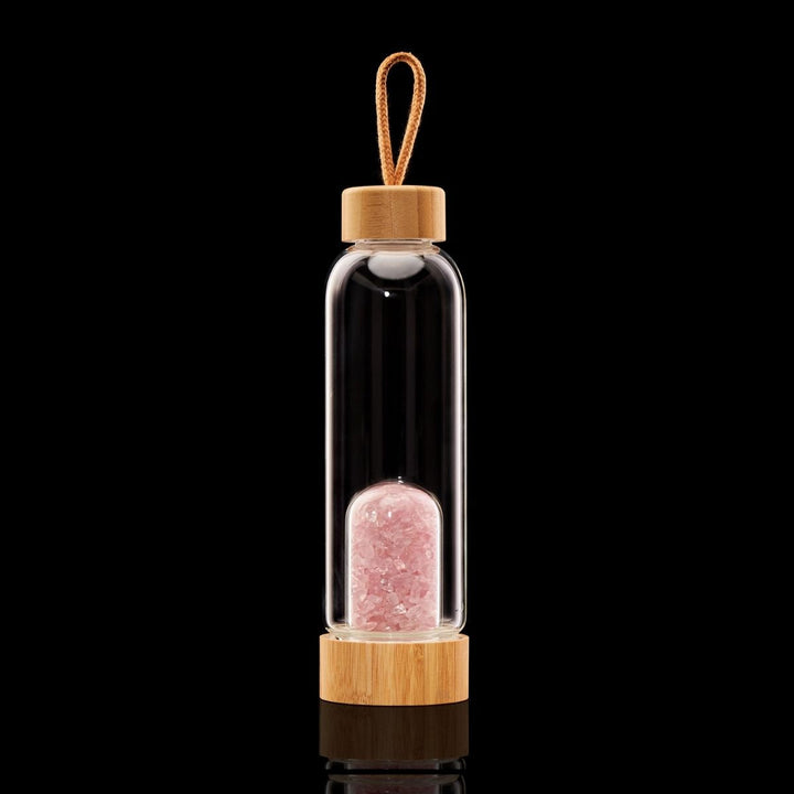 Bouteille d'eau à infusion de cristal - Eau de gemme - Karma et Moi