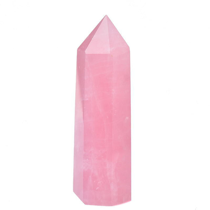Baguette de cristal en quartz rose - Karma et Moi